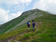 Sul monte CORNO STELLA (2620 m) in compagnia degli stambecchI l’8 agosto 2014  - FOTOGALLRY